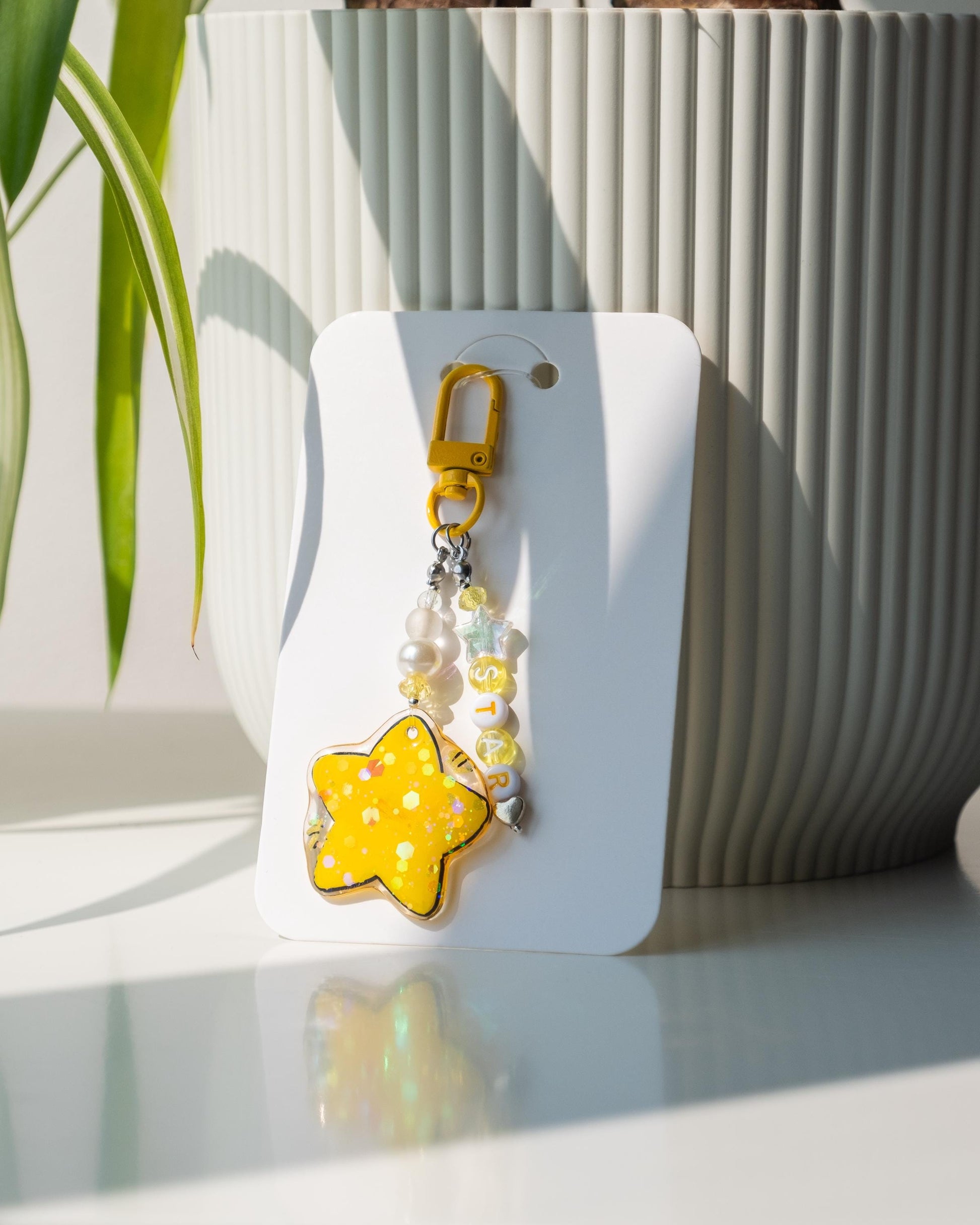 Elvenflower lucky star blob sunlight cute keyring