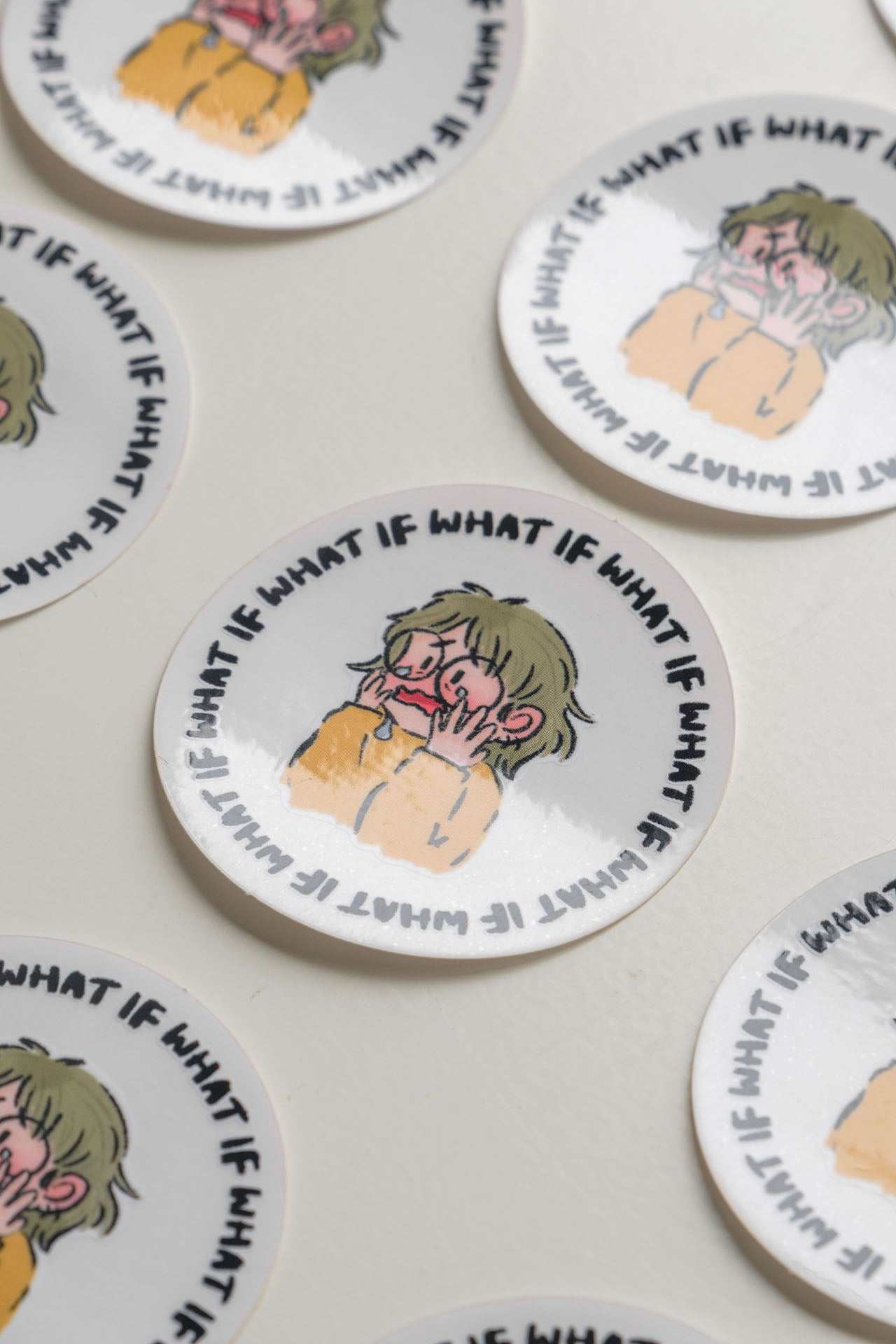 Elvenflower illustration stickers